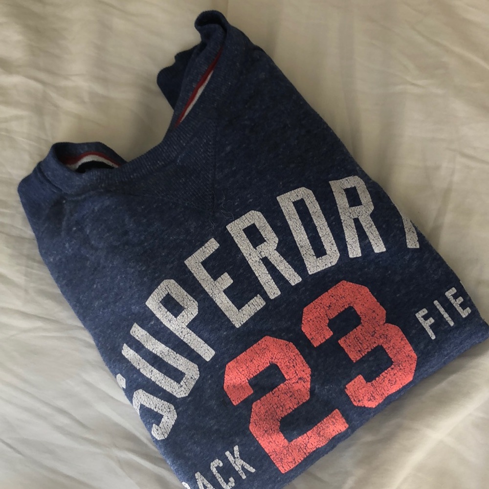 Brand new purple Superdry Crewneck